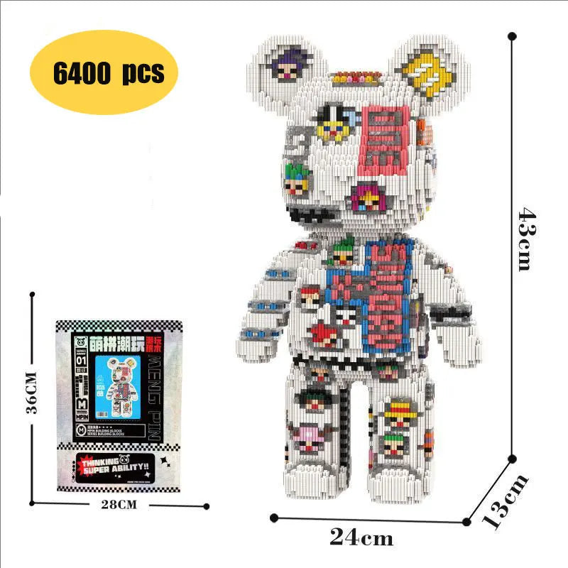 Kawaii Bear Build & Play Set