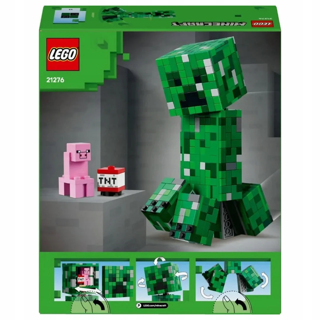 LEGO Minecraft Creeper – Movable Action Figure (10+)
