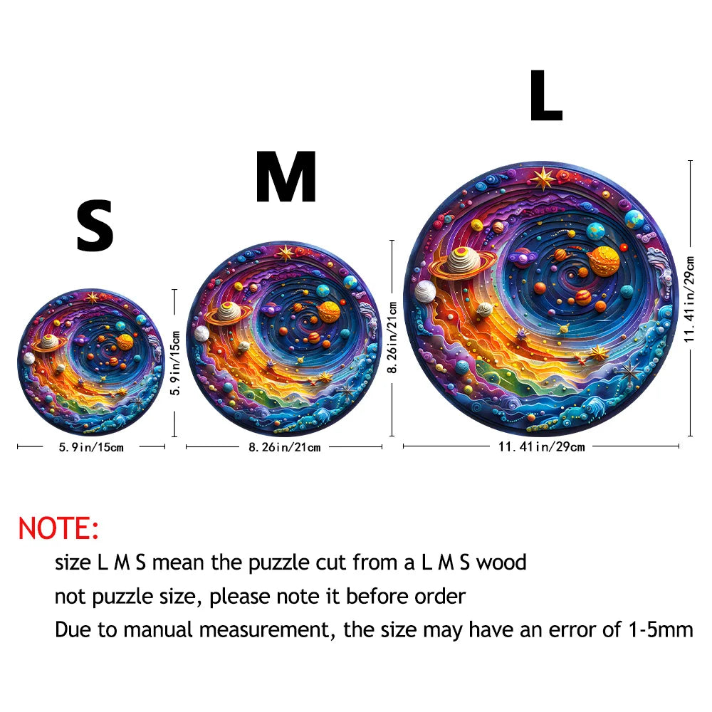 CosmoWood Space Puzzle