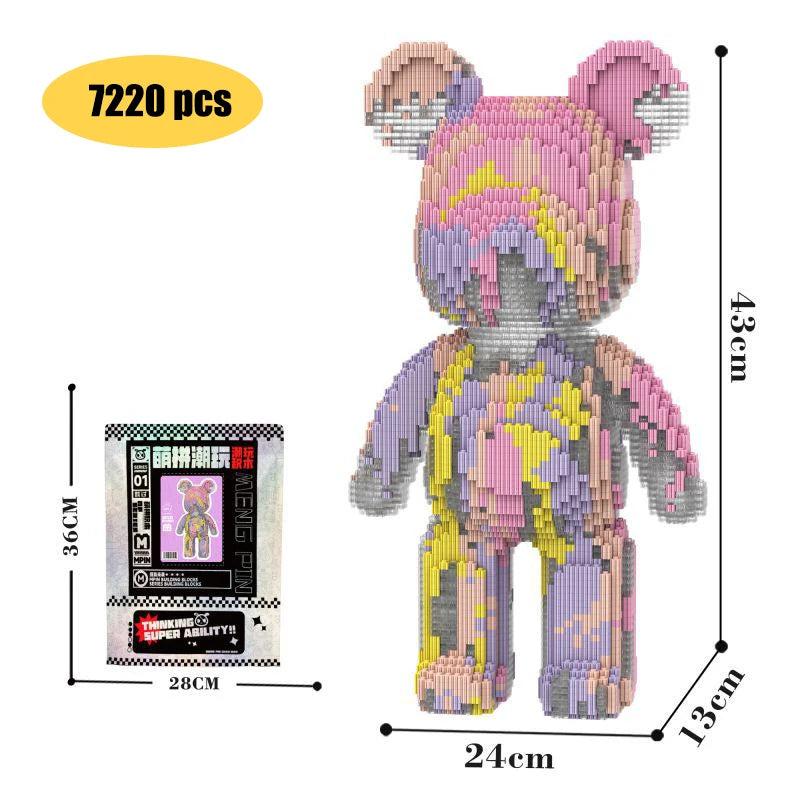 Kawaii Bear Build & Play Set