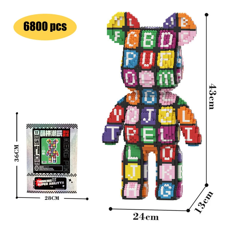 Kawaii Bear Build & Play Set