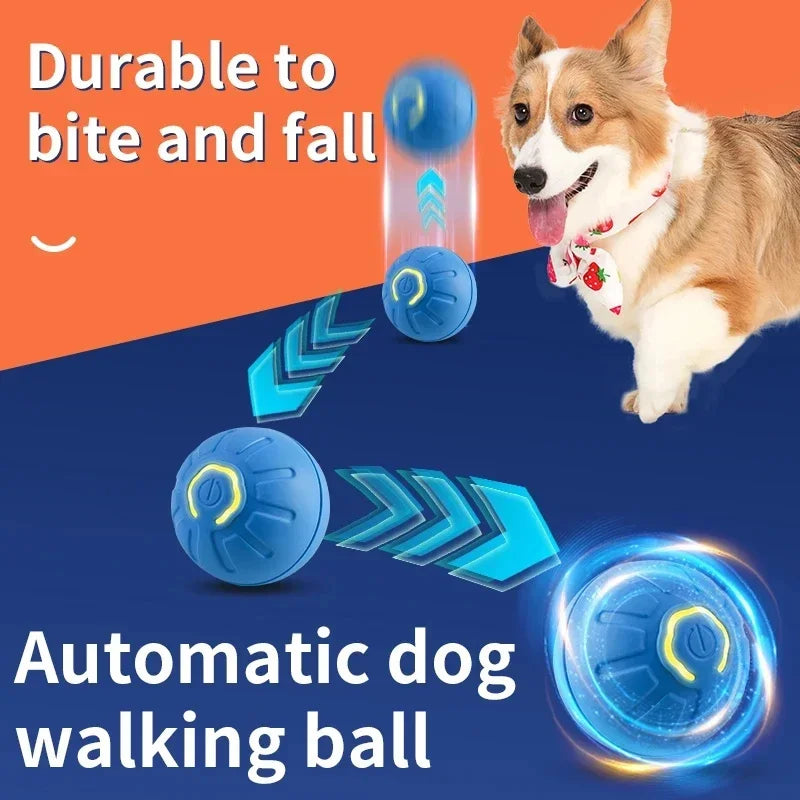 Smart Interactive Pet Ball – USB Rechargeable