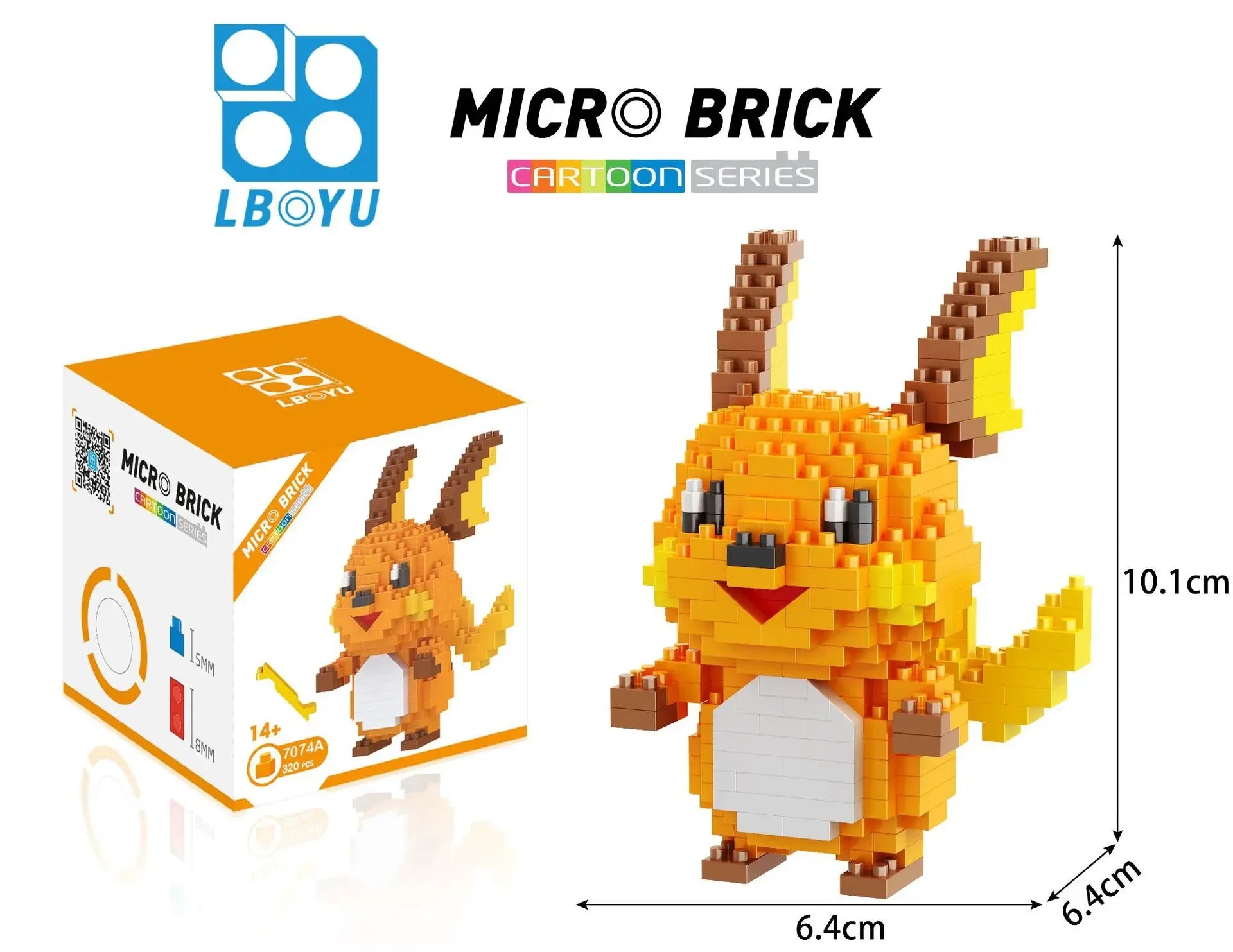 PokéBrick Mini Figures Set