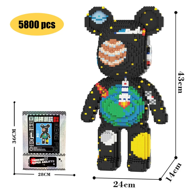 Kawaii Bear Build & Play Set