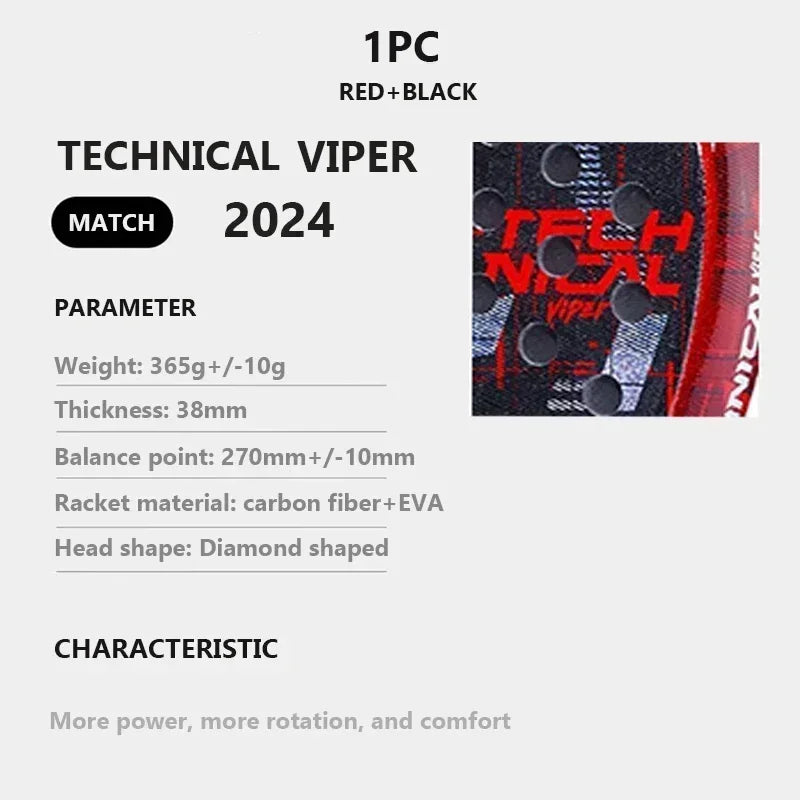 AERIS 2025 Carbon Pro Padel Racket