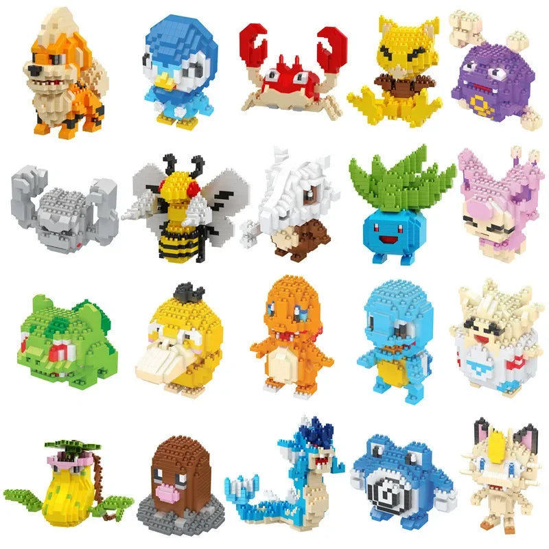 PokéBrick Mini Figures Set