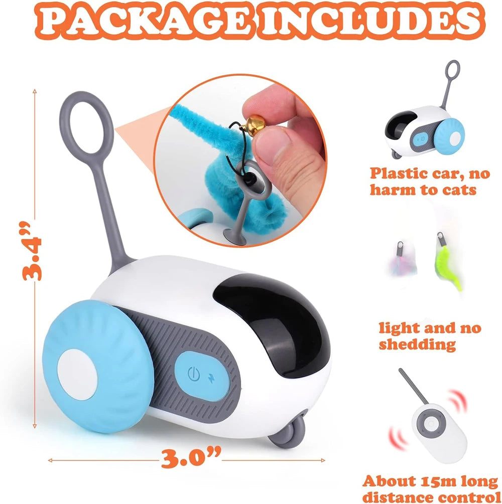 Smart Cat & Dog Toy Car – Automatic Remote-Controlled Play