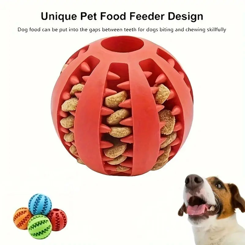 Dog & Cat Chew Toy Ball – Bite Resistant