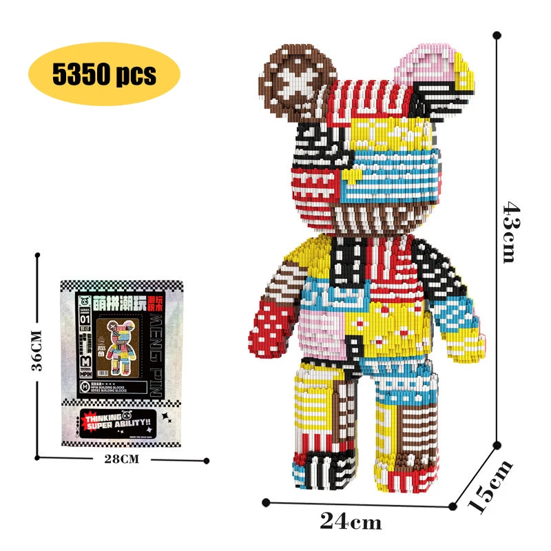 Kawaii Bear Build & Play Set