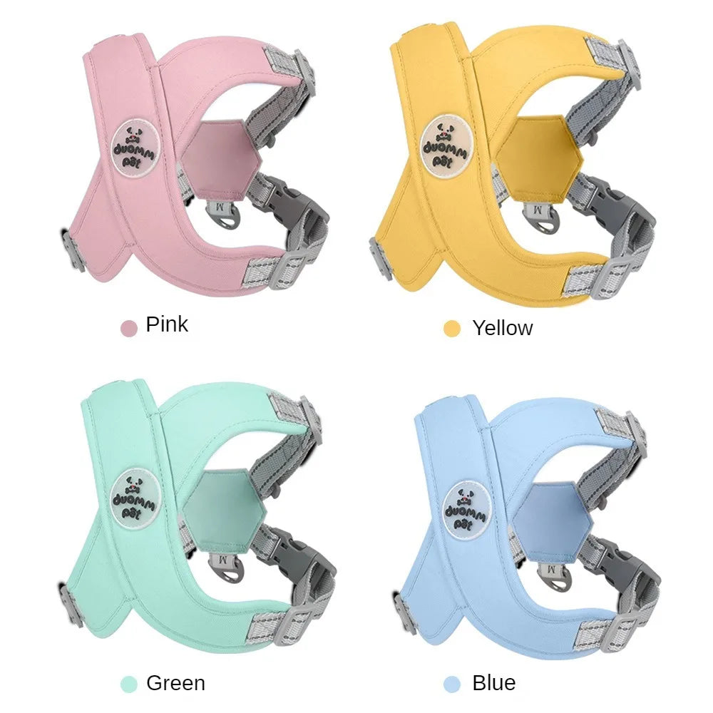 Reflective Pet Vest & Leash Set – Adjustable