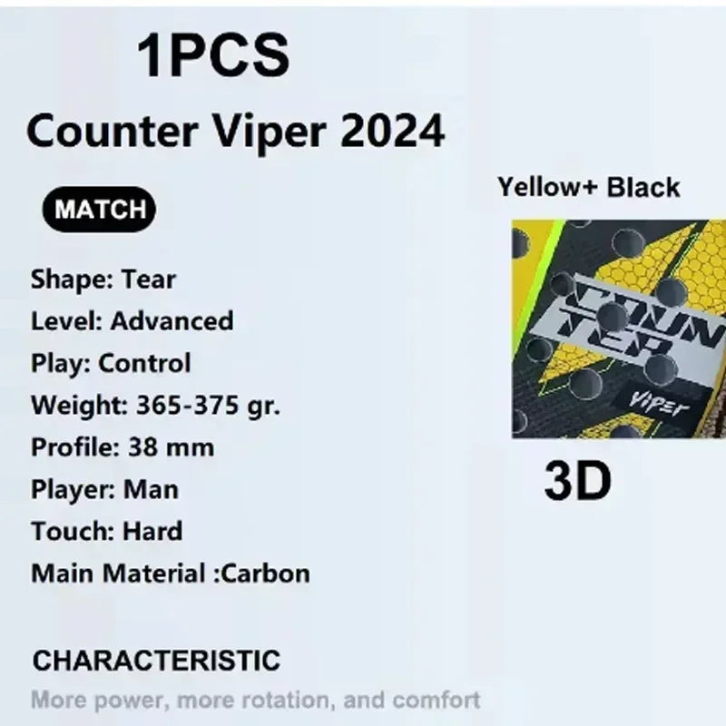 AERIS 2025 Carbon Pro Padel Racket