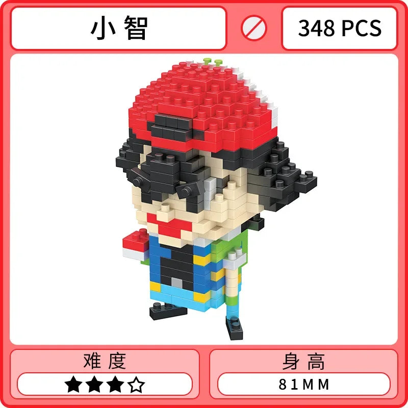 PokéBrick Mini Figures Set