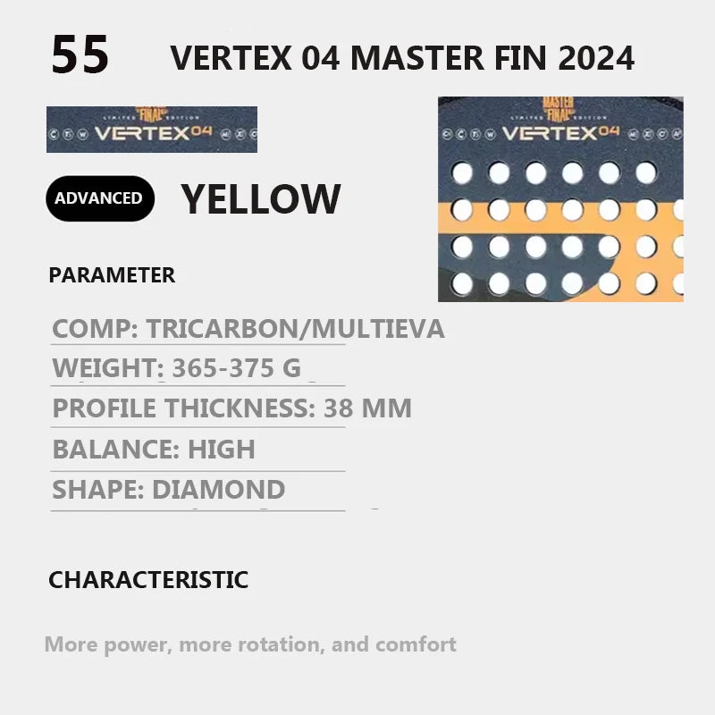 AERIS 2025 Carbon Pro Padel Racket