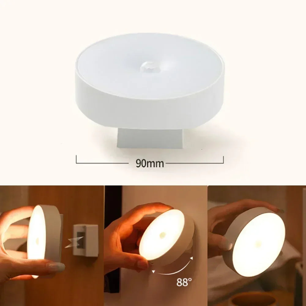 Motion Sensor Night Lamp – Rechargeable LED Light