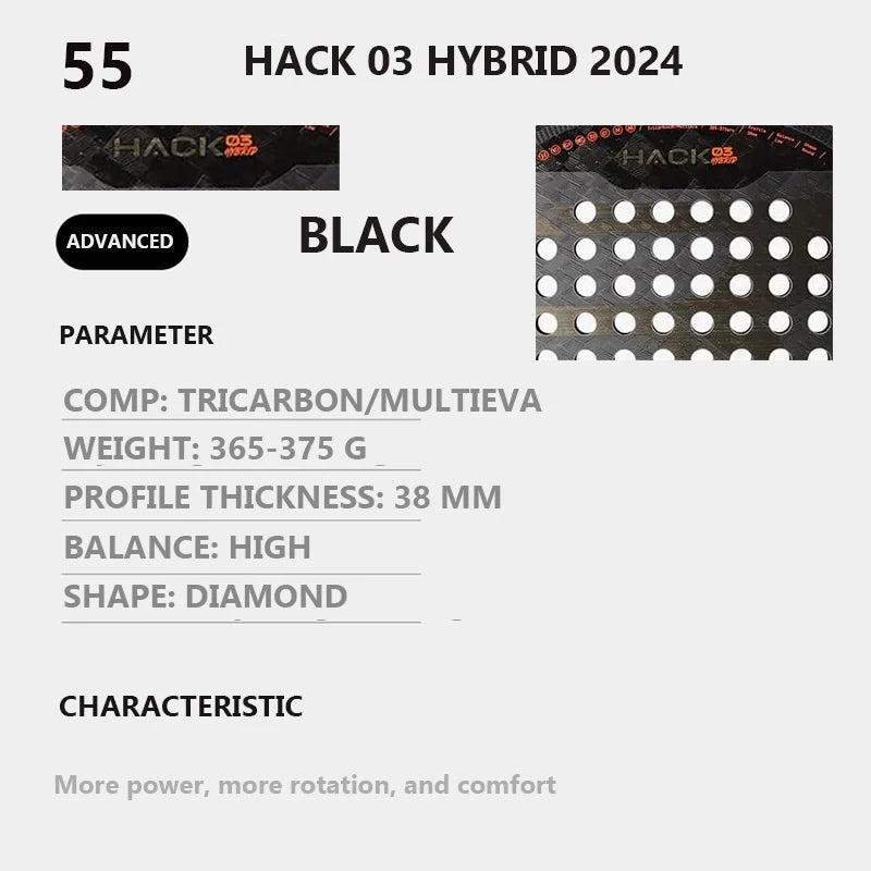 AERIS 2025 Carbon Pro Padel Racket