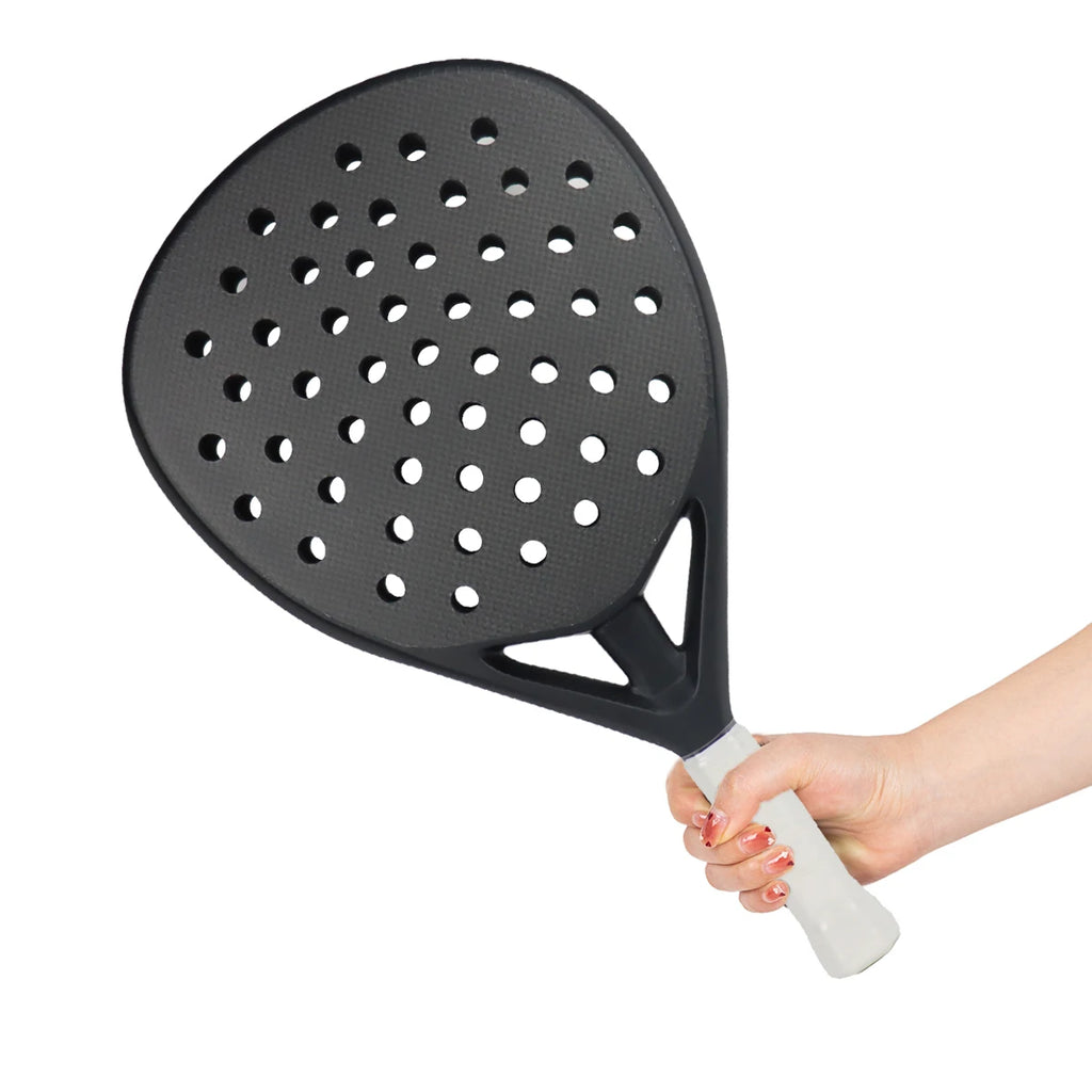 3K/12K Carbon Fiber Padel Racket – Soft EVA Foam, Training