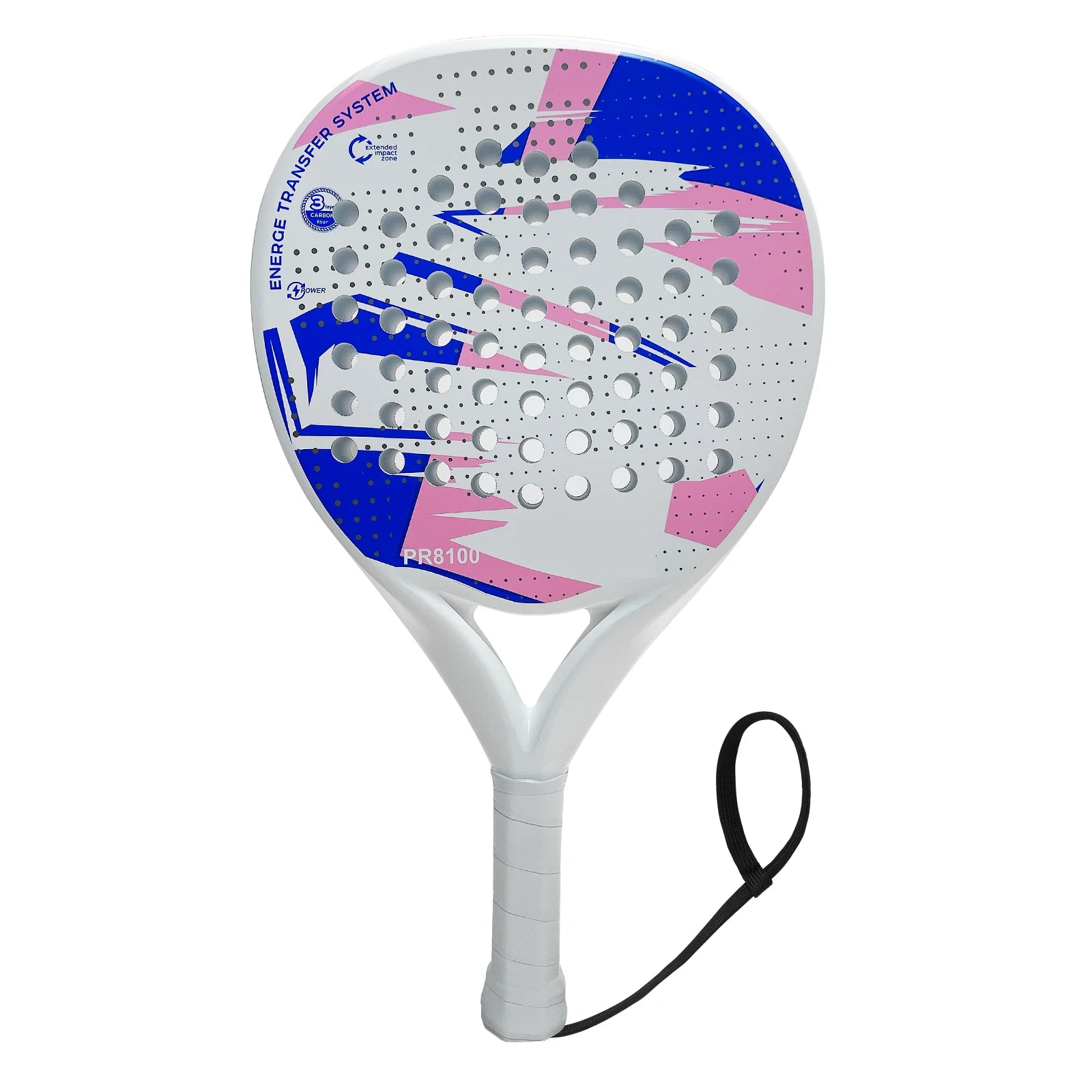 Carbon Fiber Padel Racket – EVA Memory Foam, Lightweight