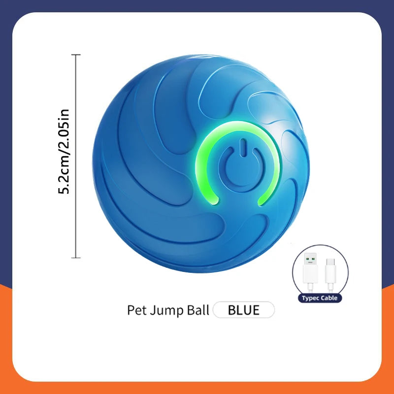 Smart Interactive Pet Ball – USB Rechargeable