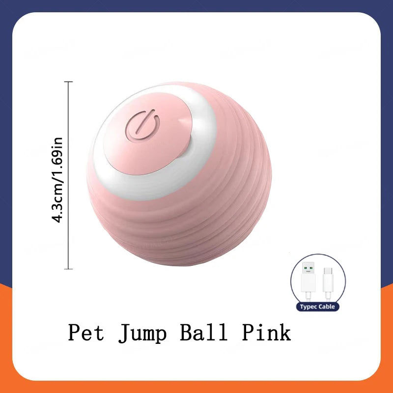 Smart Interactive Pet Ball – USB Rechargeable
