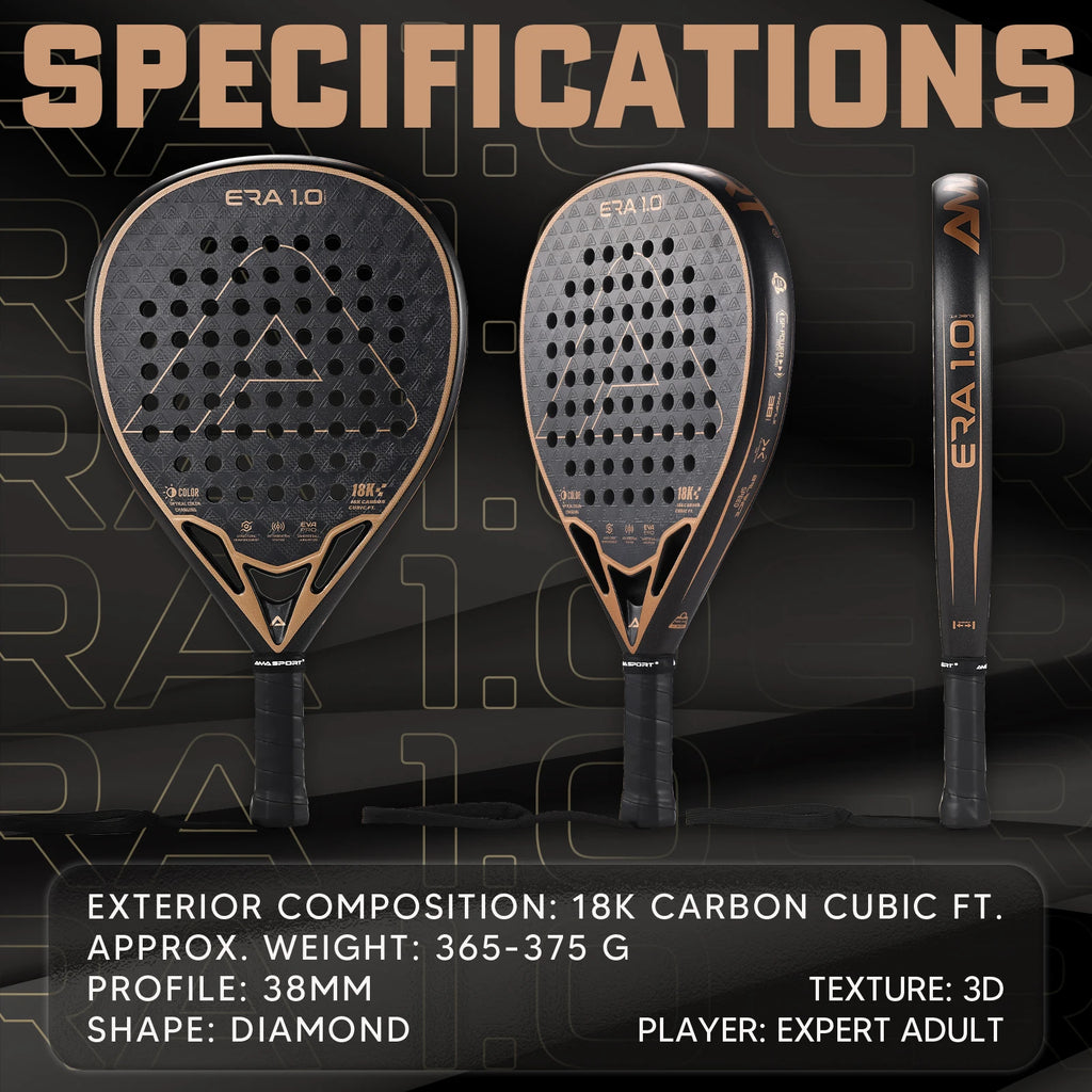 Era Cubic 18K Padel Racket