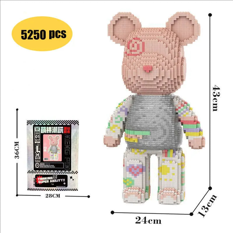 Kawaii Bear Build & Play Set