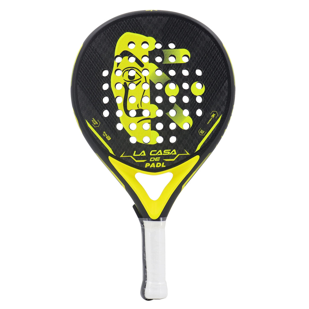 3K/12K Carbon Fiber Padel Racket – Soft EVA Foam, Training