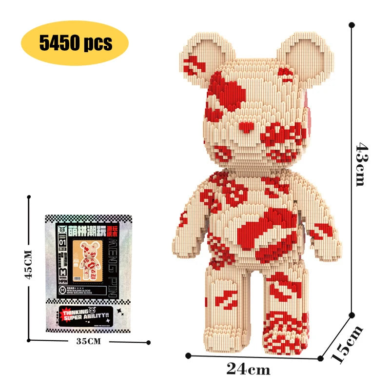 Kawaii Bear Build & Play Set