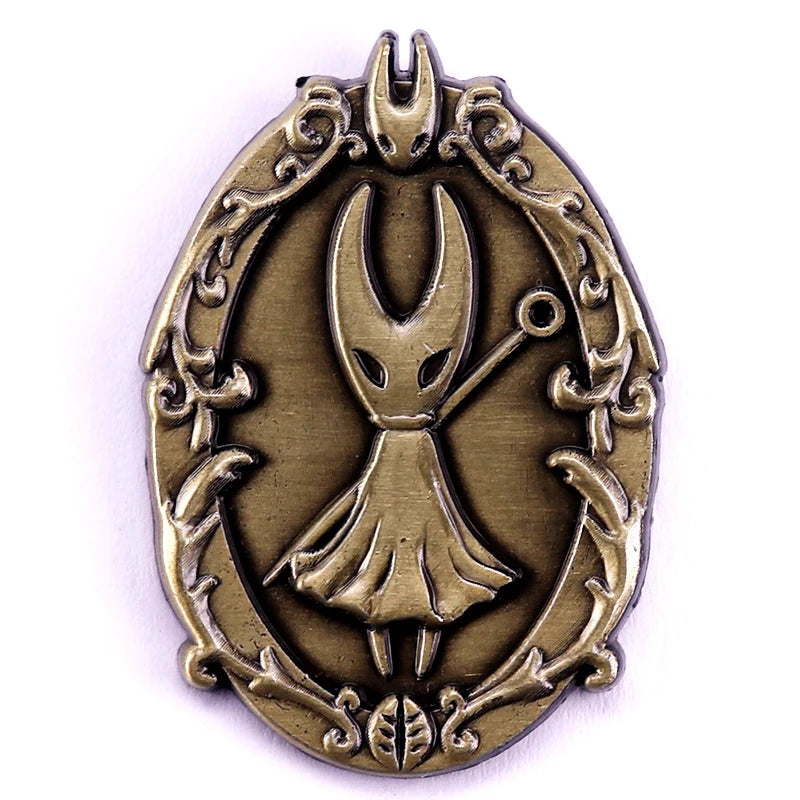 Hollow Knight: Silksong Hornet Enamel Pin – Gamer Badge
