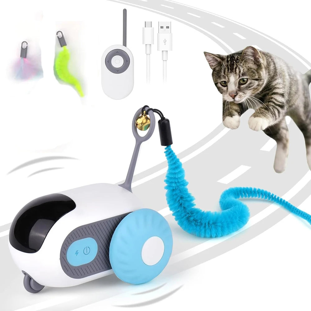 Smart Cat & Dog Toy Car – Automatic Remote-Controlled Play