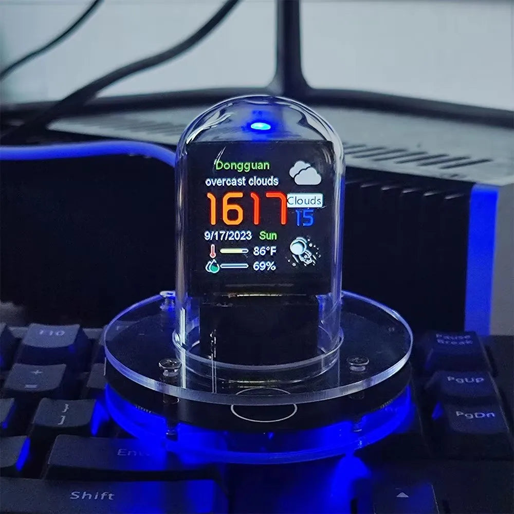 CyberGlow Nixie Smart Clock
