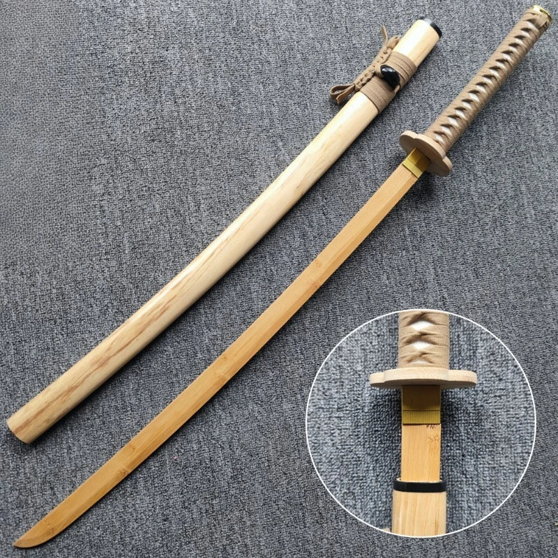 Wooden Katana Sword with Sheath – 103 cm